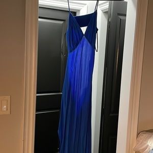 High slit open back beach dress forever 21